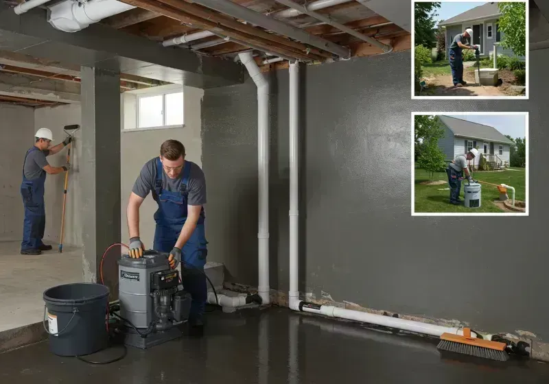 Basement Waterproofing and Flood Prevention process in North Fond du Lac, WI